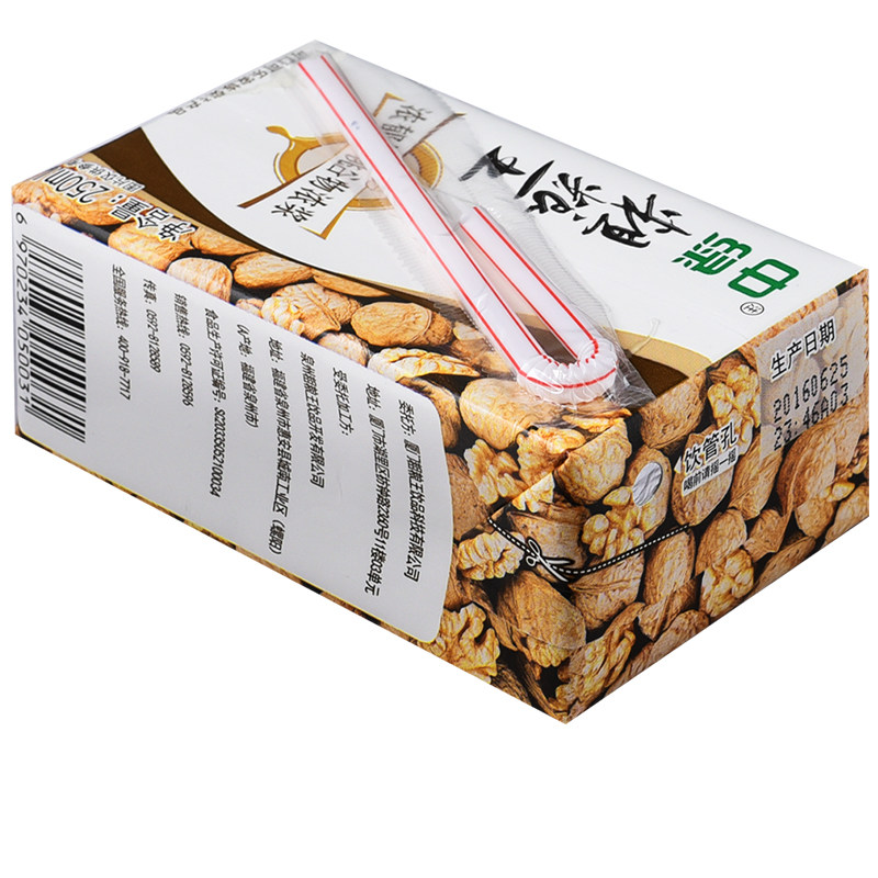 【天猫超市】中绿粗粮王浓郁核桃250ml*16盒/箱 可口可乐出品