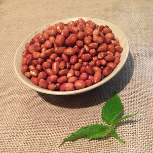 四川冷吃下酒菜红皮花生米 小粒熟油炸咸味五香农家花生米仁 新货