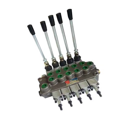 清障车5联操作阀 液压多路转向阀 液压多路阀 楚胜清障车配件