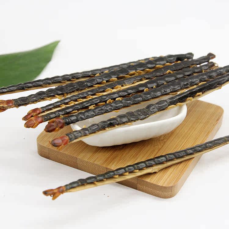 中药材红头野生蜈蚣干品15公分长蝎子干货大蜈蚣全虫包邮泡酒