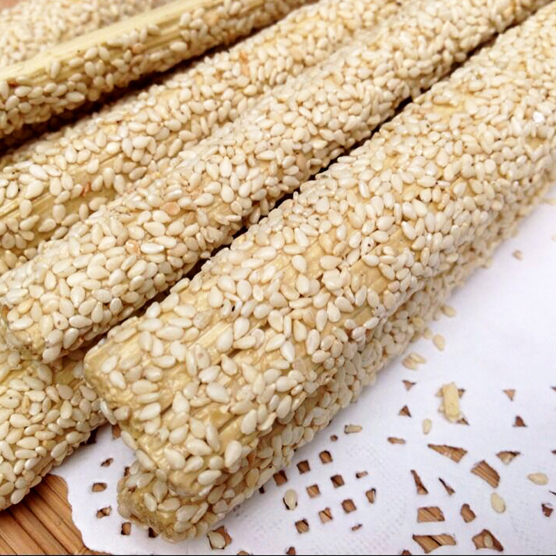 河南特产麻糖芝麻糖麦芽糖传统手工怀旧零食小吃糖果芝麻杆灶糖