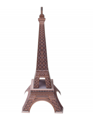 巴黎铁塔立体构成图片