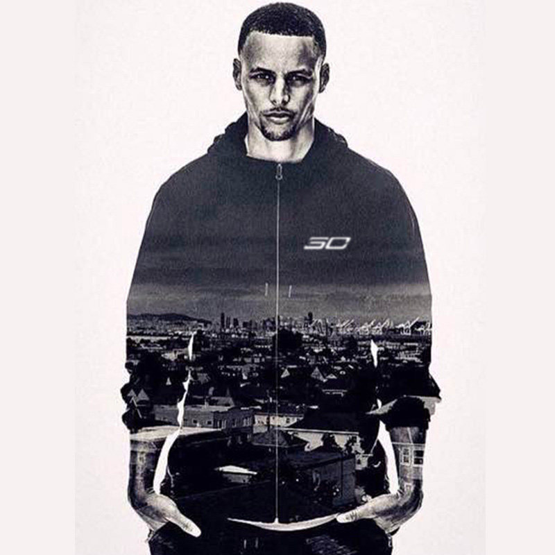 35号杜兰特篮球训练服 勇士杜兰特kd卫衣 青少年学生情侣连帽外套