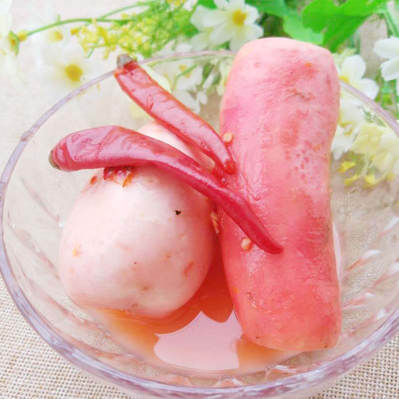 湖北特产正宗农家酸辣泡萝卜 包邮老坛酸萝卜孕妇泡菜 自制酸菜腌