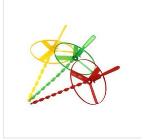 手推发光飞碟 益智玩具 竹蜻蜓 飞天轮盘 飞天仙子 地摊玩具供应