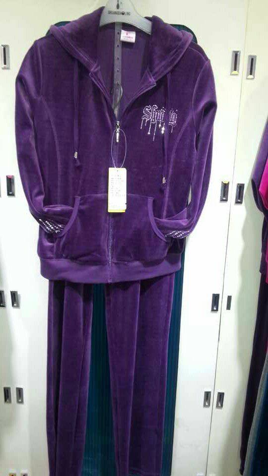 双保龄春秋情侣男/女装运动套装开衫翻领卫衣长裤莱卡棉质套装男