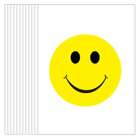 包邮 大号笑脸贴纸 舞台表演儿童卡通脸贴 表情活动道具奖励贴纸