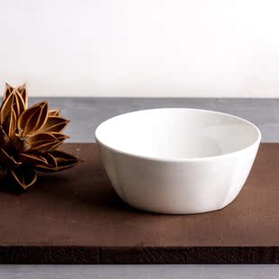 汤碗 纯白色方形面碗汤碗 正品特级无铅 汤碗粥碗唐山骨瓷餐具