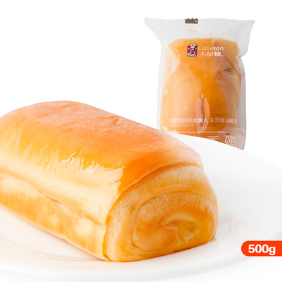 多麦兄弟卡尔顿丹麦香颂 500g 松软面包奶香浓郁独立包装代餐零食