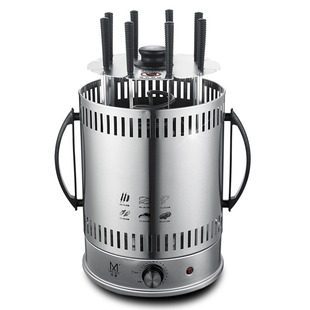 名健电烧烤炉家用电烤炉无烟烤串机烤肠机烤肉机烤羊肉串机可定时