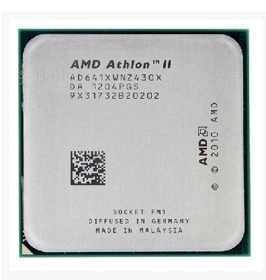 amd 速龙ii x4 641 cpu 散片 四核 正式版 支持 fm1 2.8g 成色好