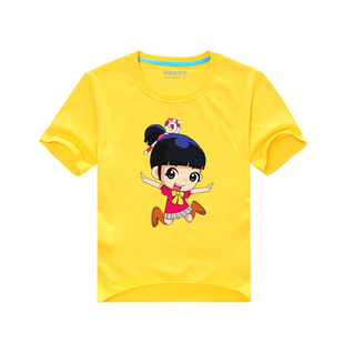 短袖t恤 2015新款女大童卡通女孩短袖t恤 女童打底衫儿童纯棉夏装宝宝