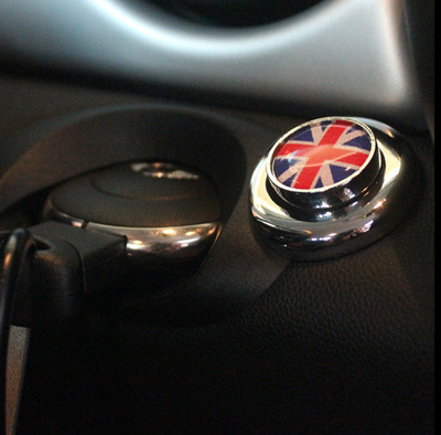 新品 宝马迷你mini原装位一键启动贴 启动按键装饰 mini专用 多款