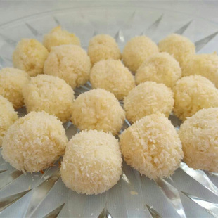 蛋白椰蓉球纯手工无添加零食点心椰蓉球250克