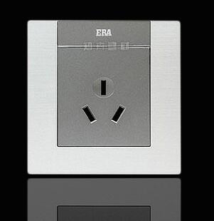 公元n92开关面板公元16a空调插座面板银灰色 16a空调插座 公元n92