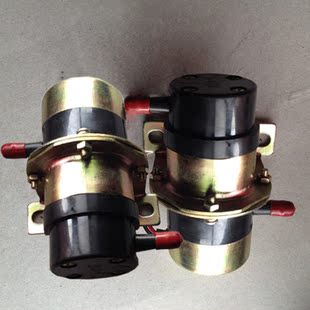 12伏电动输油泵汽油柴油车化油器外置专用电子泵 摩托改装油泵