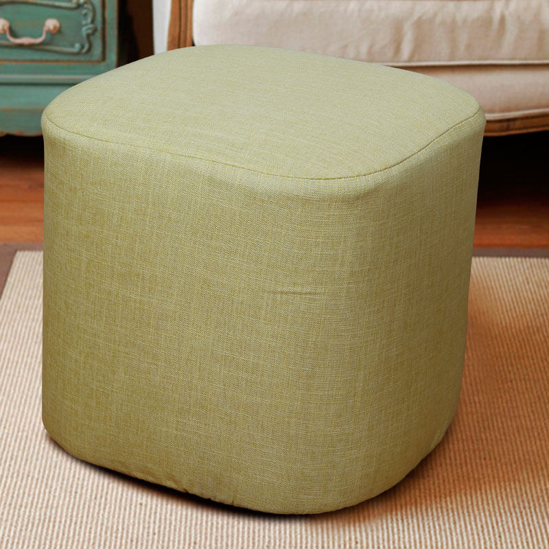 包邮换鞋椭圆凳沙发凳子布艺凳子圆布墩子床尾凳梳妆凳可拆洗