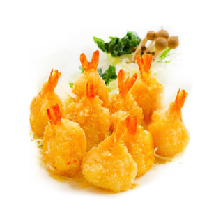 阳光鲜 至q虾球 油炸海鲜金黄诱人 必胜客西餐专用500g