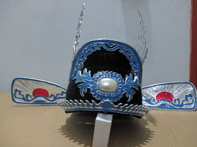 戏曲戏剧道具男用影楼摄影头饰古装新郎头饰新郎官帽子状元才子帽