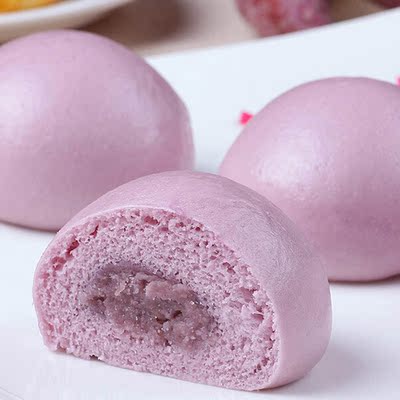 香芋包家庭装 40个一包 峰仔食品 点心 营养早餐 包子 粗粮早饭