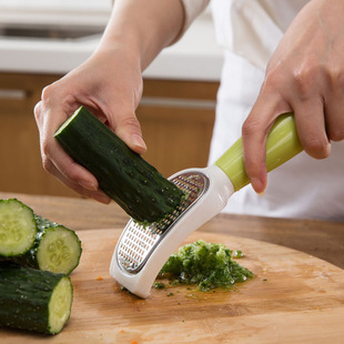 出口欧洲手持式蔬果研磨器 磨蓉器 超宽手柄 省力设计 快速研磨