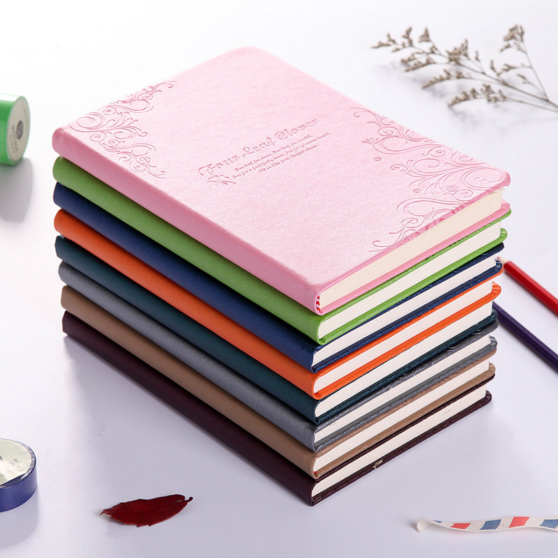 创意记事本办公用品学生文具笔记本 韩国商务本子厚日记本a5定制