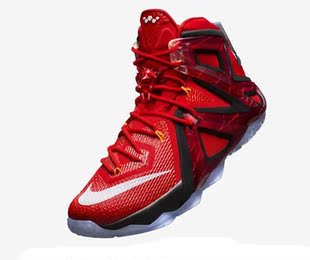 贴吧质检 lebron lbj 詹姆斯12代精英男子篮球鞋战靴724559-618