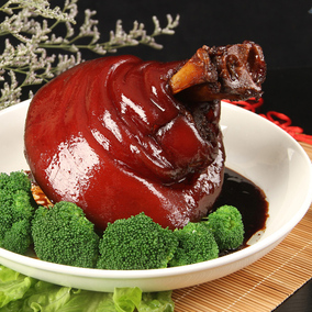 【礼盒装】正宗万三蹄 昆山周庄特产 猪肘子800克 熟猪蹄熟食卤味