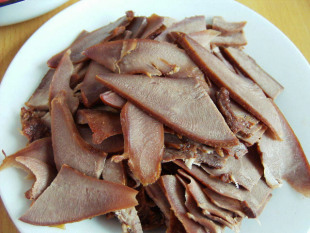 四川特产/乐山秘制卤味/卤猪舌头250g/卤肉/小吃零食只发顺丰到付